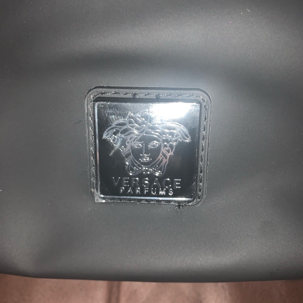 Black Versace Parfum backpack